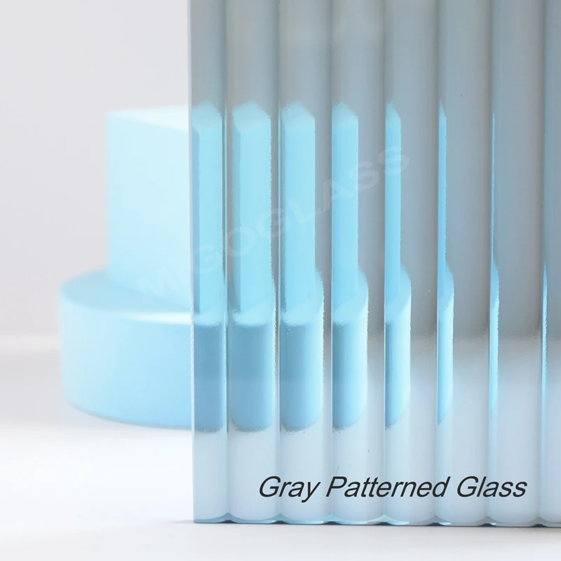 grey tinted fluted reeded glass grey tinted fluted reeded glass