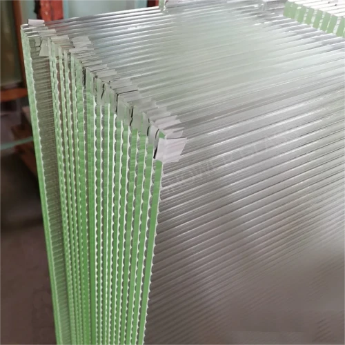 Patterend Shower Door Glass