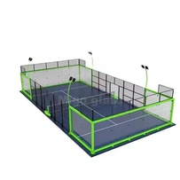 Vidro-resistente a furacões para quadras de padel
