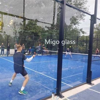 Vidro Padrão Padel Court