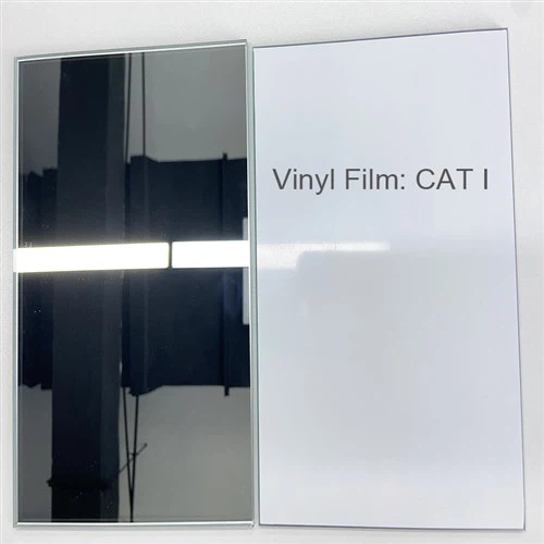 Espelho de segurança com revestimento de vinil