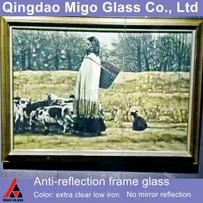 Vidro antirreflexo para porta-retratos
