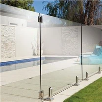 Esgrima de vidro temperado para piscina