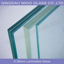 Construção de vidro laminado